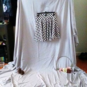 Checkered Skirt